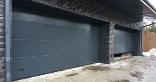 Купить гаражные ворота секционные Шумерля, цена от 3887 руб.