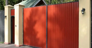 Купить ворота из профнастила Шумерля, цена от 4095 руб.